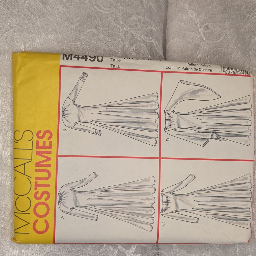 McCall's: Sewing Pattern Uncut 4490